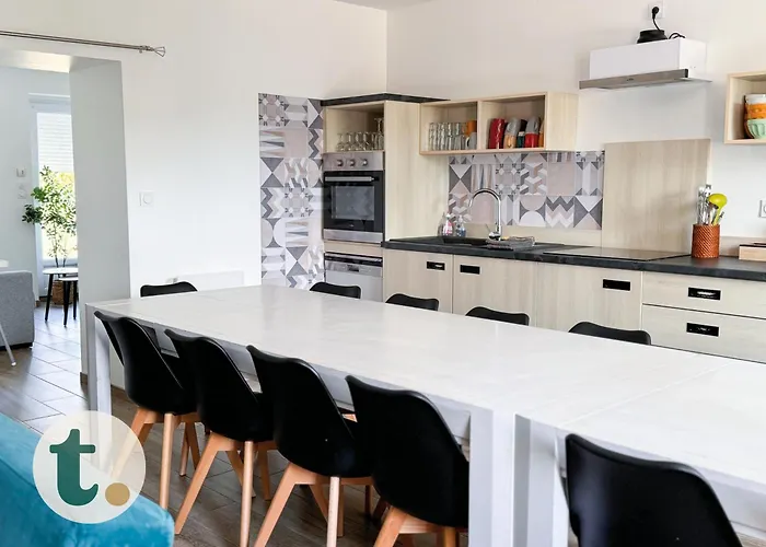 Casa de Férias Tranquiloue - Milena - 5min Du Puydufou